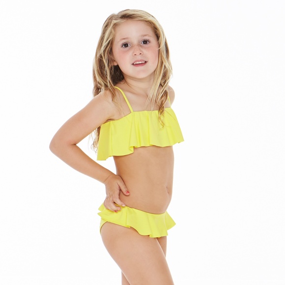 L*SPACE Little L Lucy Girls Bikini (size 10 kids) NWT - Picture 9 of 10